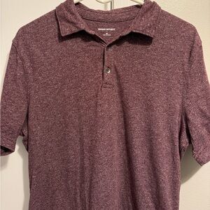 Men’s Size M Banana Republic Maroon Polo Shirt
